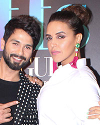 Shahid Kapoor, Neha Dhupia and Mira Rajput