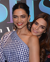 Deepika Padukone and Neha Dhupia