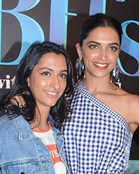 Anisha and deepika Padukone