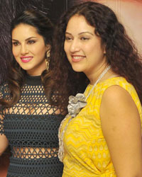 Tanuj Virwani, Sunny Leone and Jasmine D'Souza