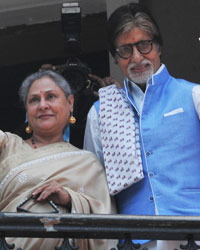 Jaya Bachchan and Amitabh Bachchan