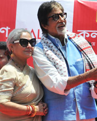 Jaya Bachchan and Amitabh