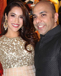 Rashmi Nigam and Fashion designer Mayyur Girotra