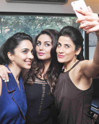 Yasmin Karachiwala, Huma Qureshi and Kiara Advani