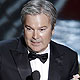 Director Gore Verbinski holds the Oscar for Best Animated Feature Film for his work in 'Rango' at the 84th Academy Awards in Hollywood