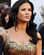 Catherine Zeta Jones and Michael Douglas arrive at the 85th Academy Awards in Hollywood, California