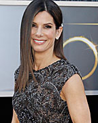 Presenter actress Sandra Bullock arrives at the 85th Academy Awards in Hollywood, California