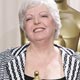 Thelma Schoonmaker poses with her Oscar at the 77th annual Academy Awards in Hollywood.