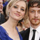 Actor James McAvoy and Anne-Marie Duff arrive at the 80th annual Academy Awards