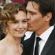 Actor Josh Brolin kisses his wife Diane Lane at the 80th annual Academy Awards