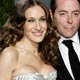 Actors Sarah Jessica Parker and her husband Matthew Broderick arrive at 2009 Vanity Fair Oscar Party in West Hollywood