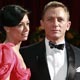 British actor Daniel Craig and girlfriend Satsuki Mitchell pose on red carpet at the 81st Academy Awards in Hollywood