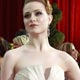 Actress Evan Rachel Wood poses on red carpet at 81st Academy Awards in Hollywood