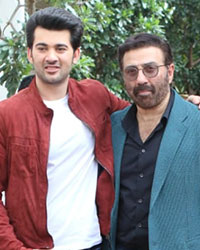 Karan Deol and Sunny Deol