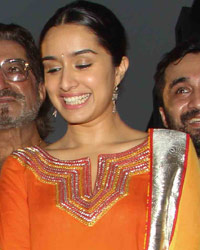 Raj Kumar Santoshi, JAckie Shroff, Padmini Kolhapure, Poonam Dhillon and Shraddha Kapoor