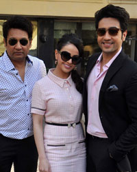 Shekhar Suman, Ariana Ayam and Adhyayan Suman