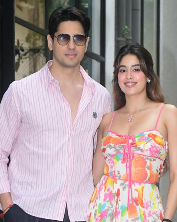 Siddhanth Kapoor and Janhvi Kapoor