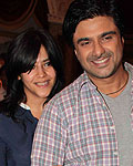 Ekta Kapoor and Sameer Soni