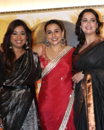 Shreya Ghoshal, Vidya Balan and Dia Mirza
