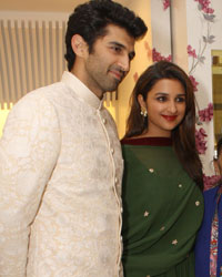 Parineeti Chopra and Aditya Roy Kapoor at DIVA'NI Store