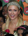 'Paris Hilton' visited ASHRAY Orphanage at Bandra