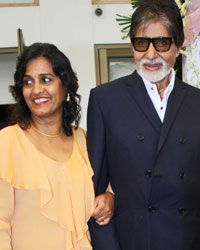 Farzana Contractor and Amitabh Bachchan