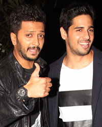 Ritesh Deshmukh and Sidharth Malhotra