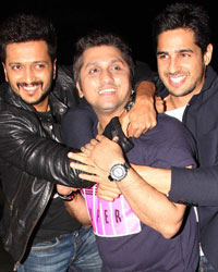 Ritesh Deshmukh, Mohit Suri and Sidharth Malhotra