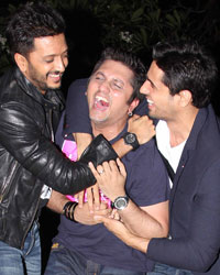 Ritesh Deshmukh, Mohit Suri and Sidharth Malhotra