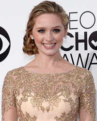 Greer Grammer of the MTV series 'Awkward' arrives at the 2014 People's Choice Awards in Los Angeles, California