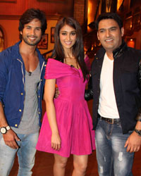 Shahid Kapoor, Ileana D'Cruz and Kapil Sharma