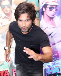 Shahid Kapoor at Phata Poster Nikla Hero Promotion