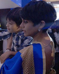 Mandira Bedi with his son Veer