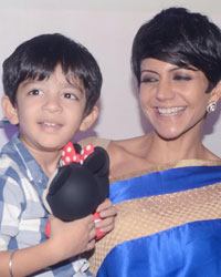 Mandira Bedi with his son Veer