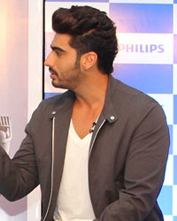 Arjun Kapoor during the launch of Philips men's grooming product