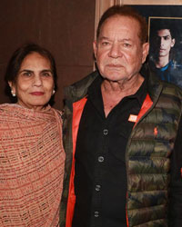 Salma Khan, Saleem Khan and helen