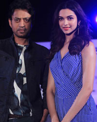 Irrfan Khan and Deepika Padukone