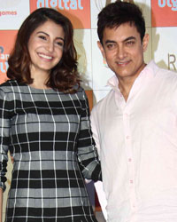 Anushka Sharma and Aamir Khan