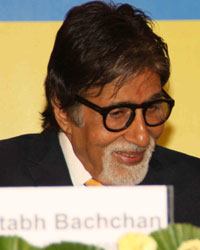 Amitabh Bachchan and Union Health Minister, Harsh Vardhan