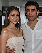 Aditi Rao and Amit Sadh