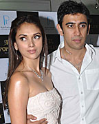 Aditi Rao and Amit Sadh