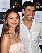 Aditi Rao and Amit Sadh