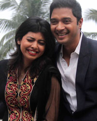 Shreyas Talpade with wife Deepti Talpade