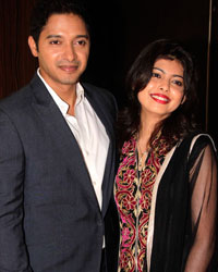 Shreyas Talpade with wife Deepti Talpade