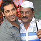 John Abraham and Pratap Sarnaik