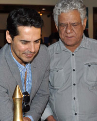 Dino Morea and Om Puri