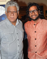 Om Puri and Painter Prateek Sharma