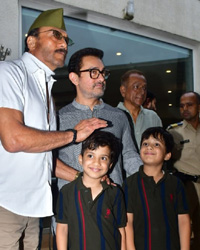 Jackie Shroff and Aamir Khan