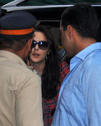 Preity Zinta and Police Visit Wankhede for Statement in