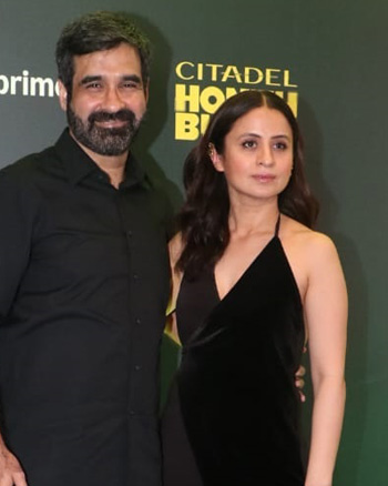 Mukul Chadda and Rasika Dugal